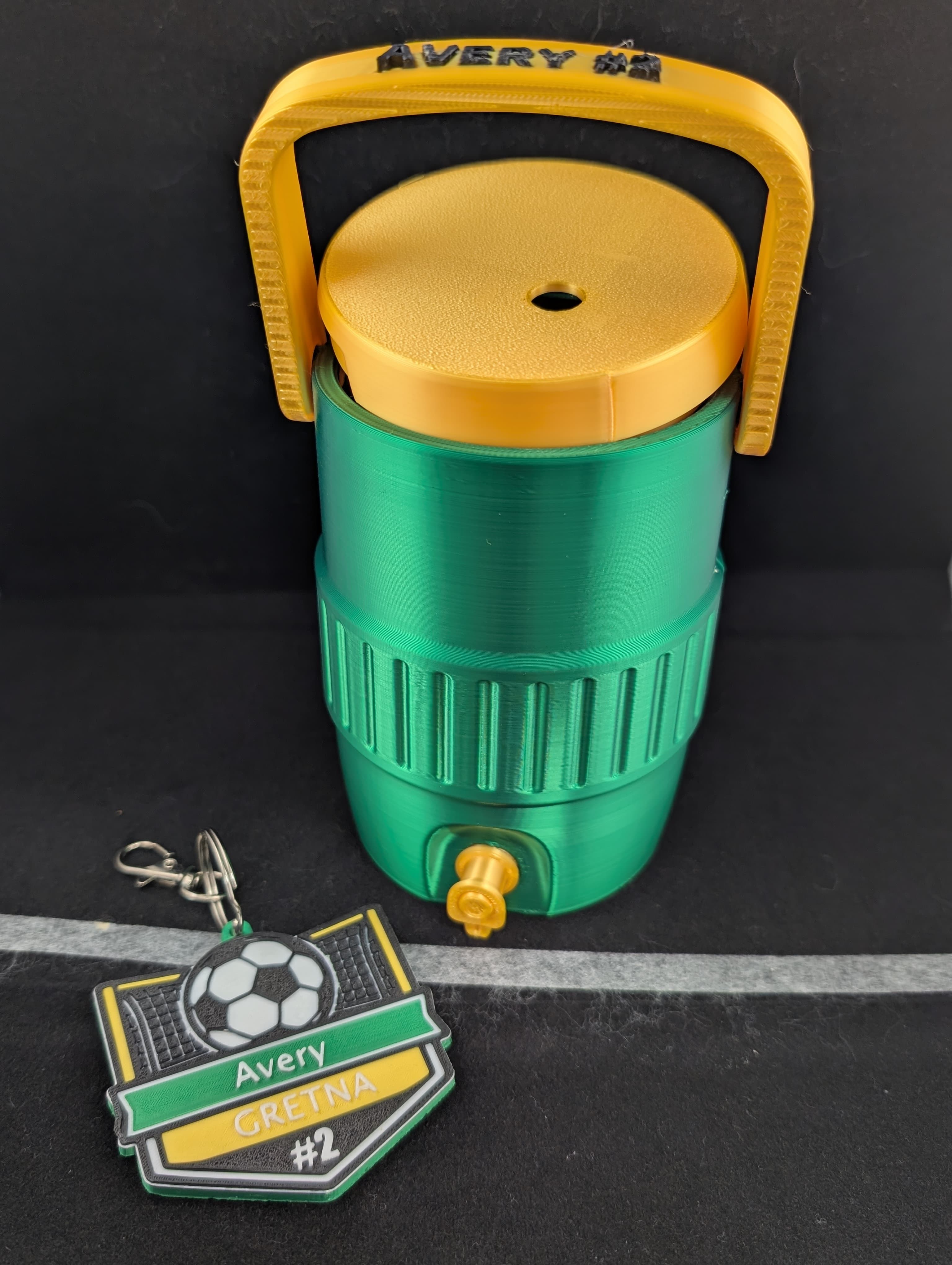 Custom Bag Tag and Koozie