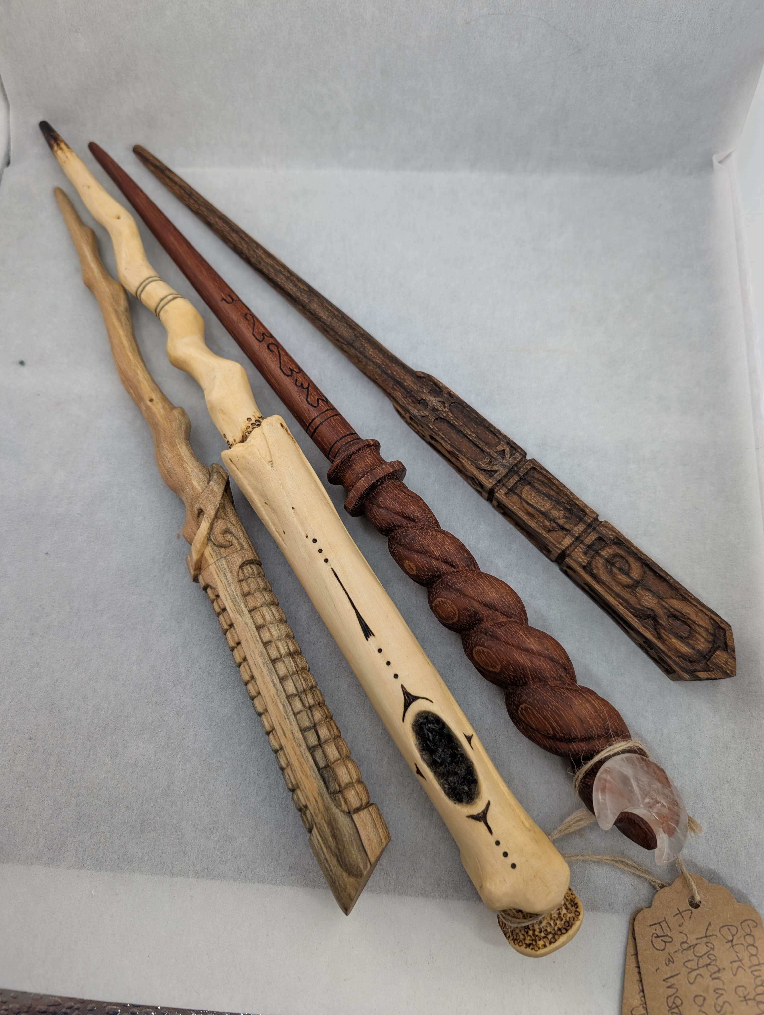 Carved Wands